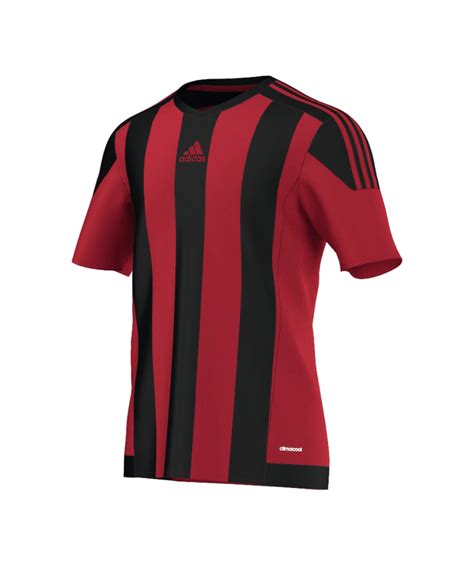 adidas trikot striped 15 rot schwarz|adidas Striped 15 Trikot kurzarm Rot Schwarz .